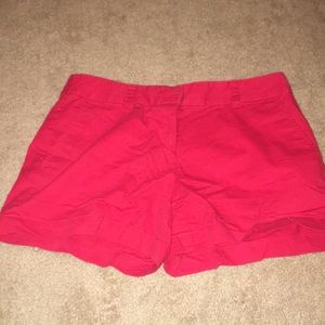 Loft: Red Summer Shorts